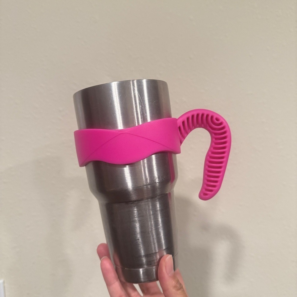 Slide on 30 oz Tumbler Handle Pink